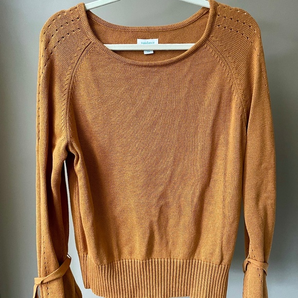Sundance Supima and Wool Sweater, Large, Spice - Picture 1 of 7